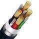 Кабель Baseus Flash Series Ⅱ Two-for-three Charging Cable U+C to M+L+C 100W 1.2m Blue (CASS030103) [802633], фото 7