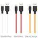 Кабель HOCO X21 Plus USB to Micro 2.4A, 1m, silicone, silicone connectors, Black+White (6931474711861) [804391], фото 3