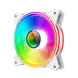 Кулер для корпуса GAMEMAX (FN-12Rainbow-Q-Infinity WT) [303429], фото 7