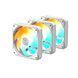 Вентилятор Gigabyte EZ Chain Fan 120 Ice 3-Pack White (GP-GBT EZFAN1203 ICE) [615526], фото 4