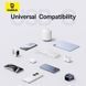 Зовнішній акумулятор Baseus Bipow 2 Digital Display Power Bank With Built-in USB-C Cable 20000mah 20W Moon White (P10077101213-01) [806527], фото 9