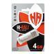 Флеш-накопичувач USB 4GB Hi-Rali Rocket Series Silver (HI-4GBVCSL) [607116], фото 2