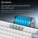 Клавіатура бездротова GamePro Asgard Yord Keychron Super Red Switch White (MK266WH) [616001], фото 14