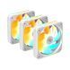 Вентилятор Gigabyte EZ Chain Fan 120 Ice 3-Pack White (GP-GBT EZFAN1203 ICE) [615526], фото 5