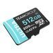 Карта пам`ятi MicroSDXC 512GB UHS-I/U3 Class 10 Team Ultra R200/W170MB/s + SD-адаптер (TULMSDX512GIA2V3022503) [607011], фото 2