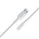 Кабель Promate xCord-Ai200 USB - Lightning (M/M), 2 A, 2 м, White (xcord-ai200.white) [615042], фото 1