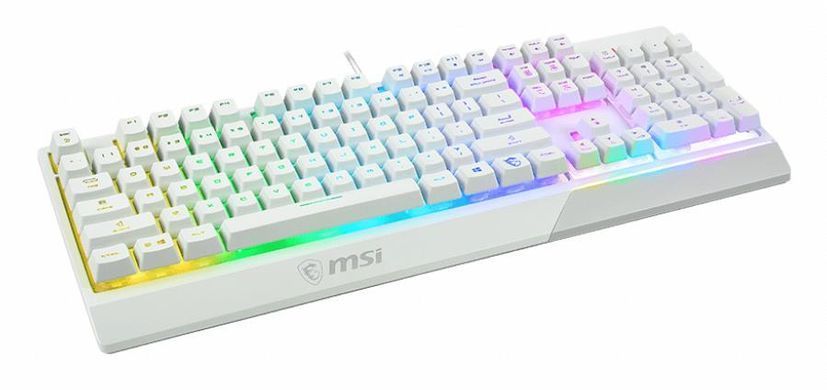 Клавіатура GAMING WHITE UA VIGOR GK30 WHITE MSI (VIGOR GK30 WHITE UA) [500061]