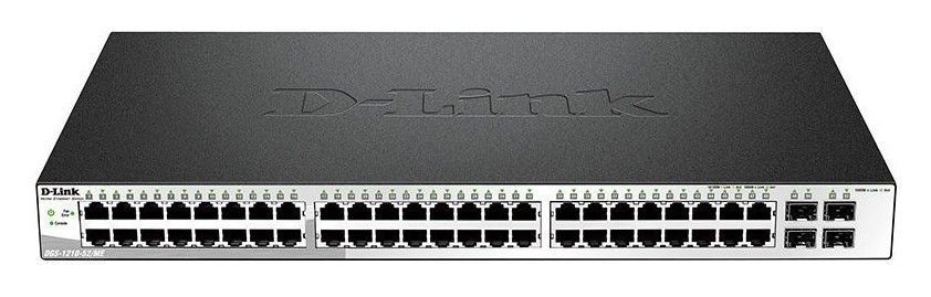 Комутатор D-Link revB 48xGE, 4xSFP, MetroEthernet (DGS-1210-52/ME) [104845]
