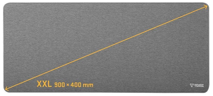 Килимок для мишi Yenkee YPM 9040GY Office pad XXL (45019386) [202978]