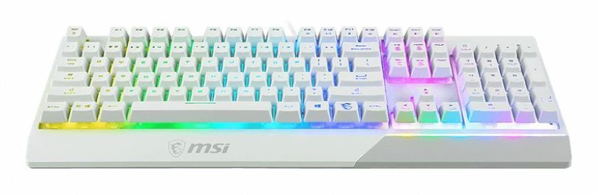 Клавіатура GAMING WHITE UA VIGOR GK30 WHITE MSI (VIGOR GK30 WHITE UA) [500061]