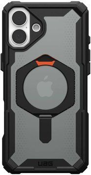 Чохол UAG для iPhone 16 Plus, Plasma XTE MagSafe, Black/Orange (114473114097) [108239]