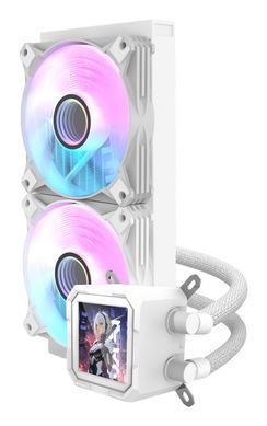 Система охолодження для комп&rsquo;ютерного процесора DARK FLASH DV240S білий (DV240S WHITE) [503237]