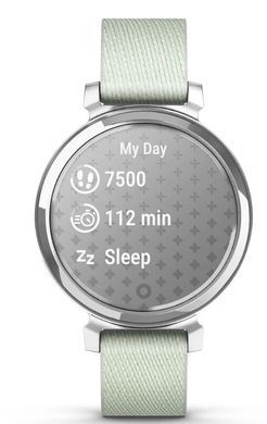 Смарт-годинник Garmin Lily 2 Silver with Sage Gray Nylon Band (010-02839-63) [613970]