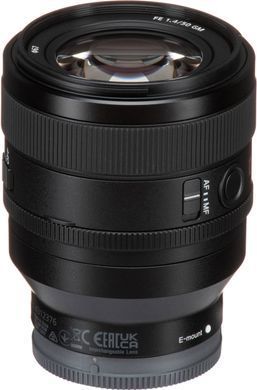 Об'єктив Sony 50mm f/1.4 GM для NEX FF (SEL50F14GM.SYX) [107917]