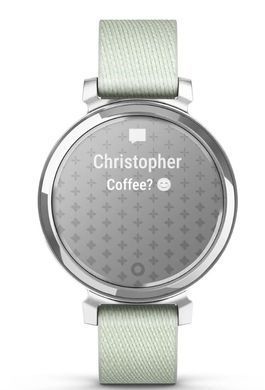 Смарт-годинник Garmin Lily 2 Silver with Sage Gray Nylon Band (010-02839-63) [613970]