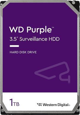 Жорсткий диск WD 1TB 3.5" 5400 64MB SATA Purple Surveillance (WD11PURZ) [112730]