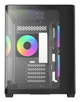 Корпус для комп'ютера IOTA C50 BK CURVE ARGB DIGITAL (I) OCYPUS (OTA-C50-BKD300CD-GL) [503683]