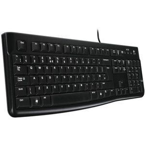 Клавіатура Logitech K120, UA, USB, OEM, чорна (920-002643) [401026]