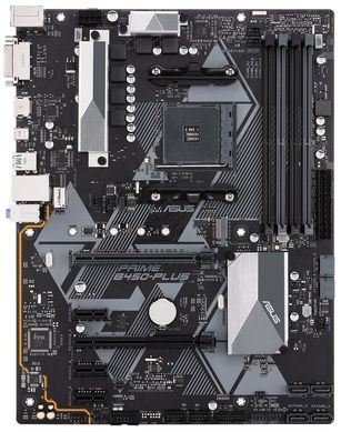 Материнcька плата ASUS PRIME B450-PLUS sAM4 B450 2xDDR4 HDMI DVI ATX (90MB0YN0-M0EAY0) [110144]