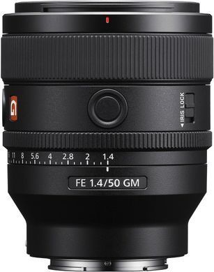 Об'єктив Sony 50mm f/1.4 GM для NEX FF (SEL50F14GM.SYX) [107917]
