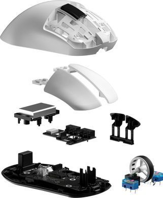 Миша бездротова GamePro Asgard Thor White (GM023W) [611595]