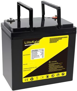 Акумуляторна батарея LiitoKala LiFePO4 12V120Ah (12V120Ah LiFePO4) [404135]