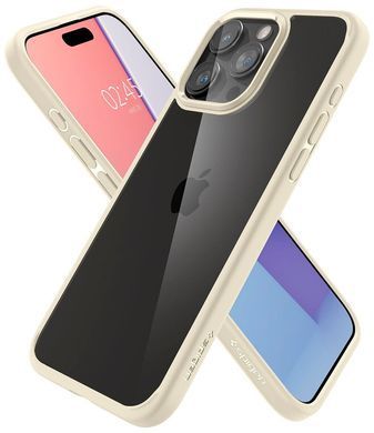 Чохол Spigen для iPhone 15 Pro, Ultra Hybrid, Mute Beige (ACS06712) [108189]
