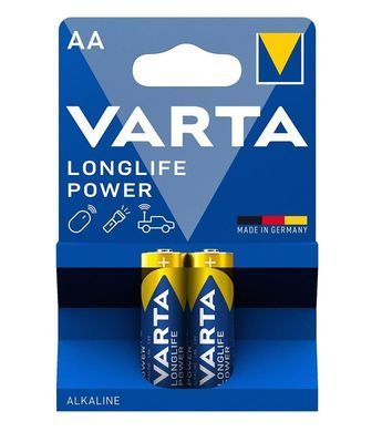 Батарейка Varta Longlife Power лужна AA блістер, 2 шт (04906121412) [113336]