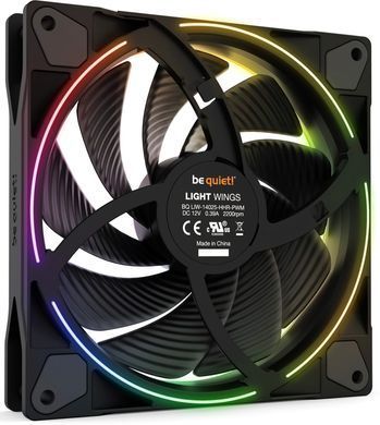Вентилятор be quiet! Light Wings 140mm PWM High-Speed Black (BL075) [620184]