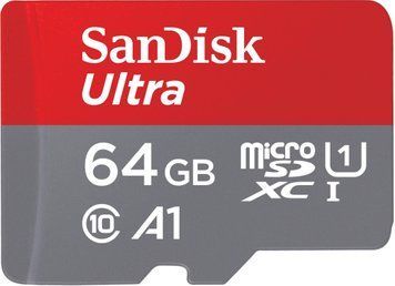 Карта пам'яті MICRO SDHC 64GB UHS-I SANDISK (SDSQUAB-064G-GN6IA) [501182]