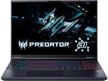 Ноутбук Acer Predator Helios Neo 16 PHN16-73 16" WQXGA IPS, Intel U9-275HX, 32GB, F1TB, NVD5060-8, Lin, чорний (NH.QVUEU.00B) [111687]