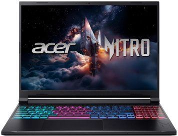 Ноутбук Acer Nitro V 16S ANV16S-41 16" WUXGA IPS, AMD R5-240, 16GB, F1TB, NVD5050-8, Lin, чорний (NH.U05EU.003) [110965]
