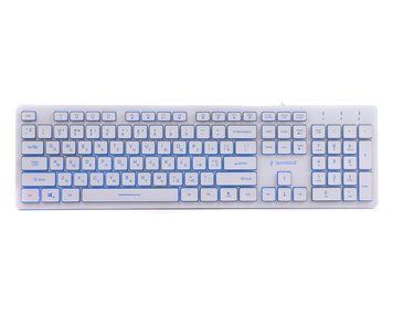 Клавіатура Gembird White (KB-UML3-01-W-UA) [605902]