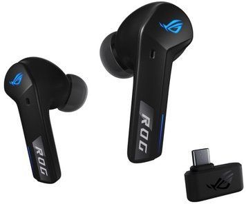 Гарнітура ASUS ROG Cetra True Wireless SpeedNova, ANC, BT/WL, RGB, чорний (90YH03Y0-BTUA00) [107405]