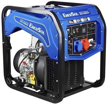 Генератор дизельний інверторний EnerSol 230/400В 7.5/8кВт електростартер 132кг (SKD-8EBAUI) [111575]