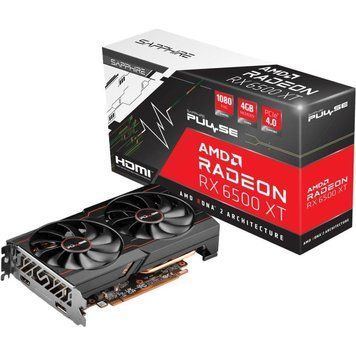 Відеокарта SAPPHIRE RX 6500 XT GAMING OC 4GB PULS (11314-07-20G) [304346]