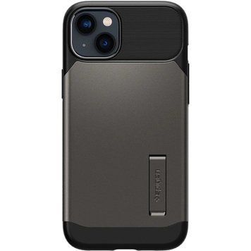 Чохол-накладка Spigen Slim Armor with MagFit для Apple iPhone 14 Gunmetal (ACS04685) [602868]