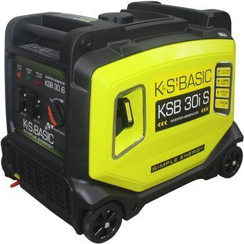 Генератор бензиновий інверторний Konner&Sohnen KSB 30i S, 230В, 3.3кВт, ручний старт, 40кг (KSB30IS) [15952]