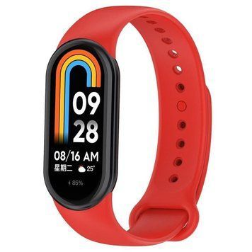 Силіконовий ремінець BeCover для Xiaomi Mi Smart Band 8 Red (709396) [604921]