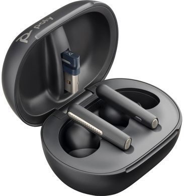 Навушники TWS Poly Voyager Free 60+ Earbuds + BT700A + TSCHC Black (7Y8G3AA) [401873]