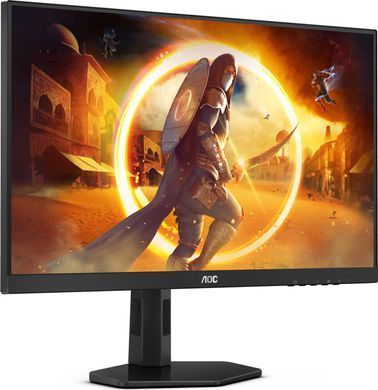 Монітор TFT 27" AOC, VA, QHD 2K, 180Гц, 0,5мс, 2хHDMI, DP, HAS, Pivot, чорно-сірий (Q27G4XN) [400542]