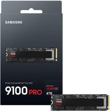 Накопичувач SSD Samsung M.2 4TB PCIe 5.0 9100PRO (MZ-VAP4T0BW) [109622]