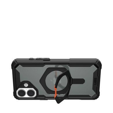 Чохол UAG для iPhone 16 Plus, Plasma XTE MagSafe, Black/Orange (114473114097) [108239]