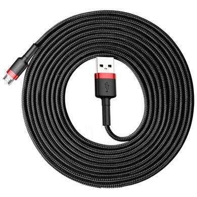 Кабель Baseus cafule Cable USB For Micro 2A 3m Red+Black (CAMKLF-H91) [806191]