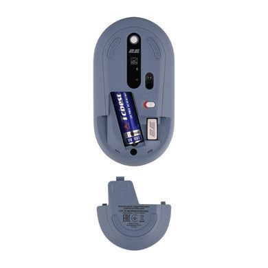 Миша 2E MF300 CAPYBARA:SWIM Silent WL BT, синій (2E-MF300WCAPIBARABL) [104086]