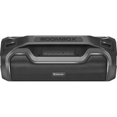 Акустична система 1.0 Defender Beatbox 50, 50W, Bluetooth/RGB/TF/TypeC/IPX5/PWB чорна (65950) [405269]