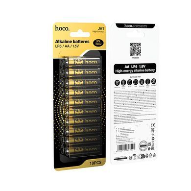 Батарейка HOCO JA1 AA alkaline battery LR6(10PCS) (6942007667425) [806592]