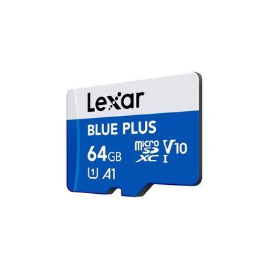 Карта пам&rsquo;яті MICRO SDXC 64GB UHS-I W/A LEXAR (LMSBLPL064G-BNANG) [502530]