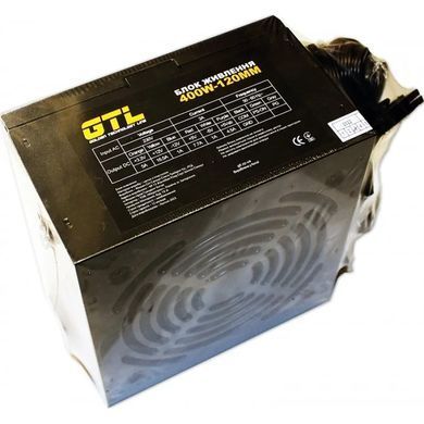 Блок живлення GTL 400W 120mm (GTL-400-120) [612396]