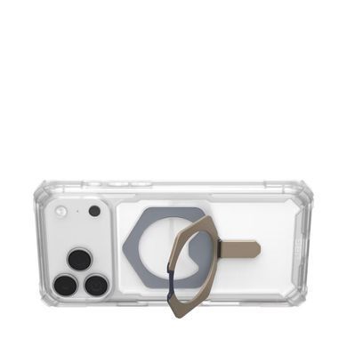 Чохол UAG для iPhone 17 Pro Max, Plasma XTE MagSafe, Clear/Titanium (114528114G36) [112694]